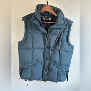 Mountain Hardwear Men's Teal Puffer Vest